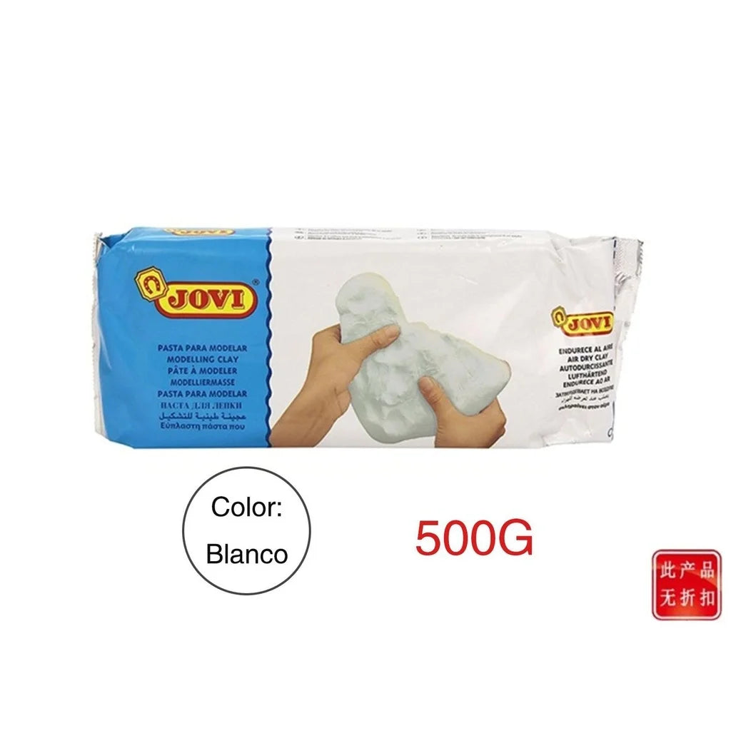 Jovi White Hardening Modeling Paste 500g for Crafts