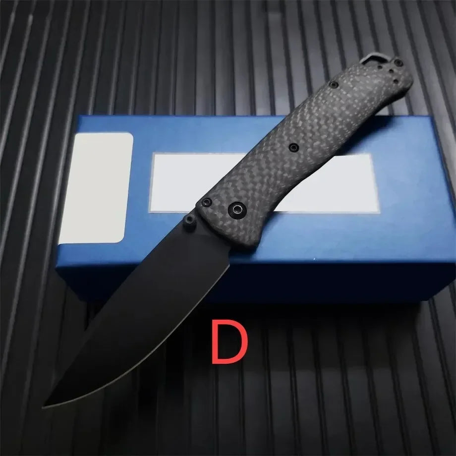 BM 535/533 Pocket Folding Knife S90V Blade Carbon Fiber/Titanium Alloy Handle Portable Outdoor Camping Hunting Cutting EDC Tools