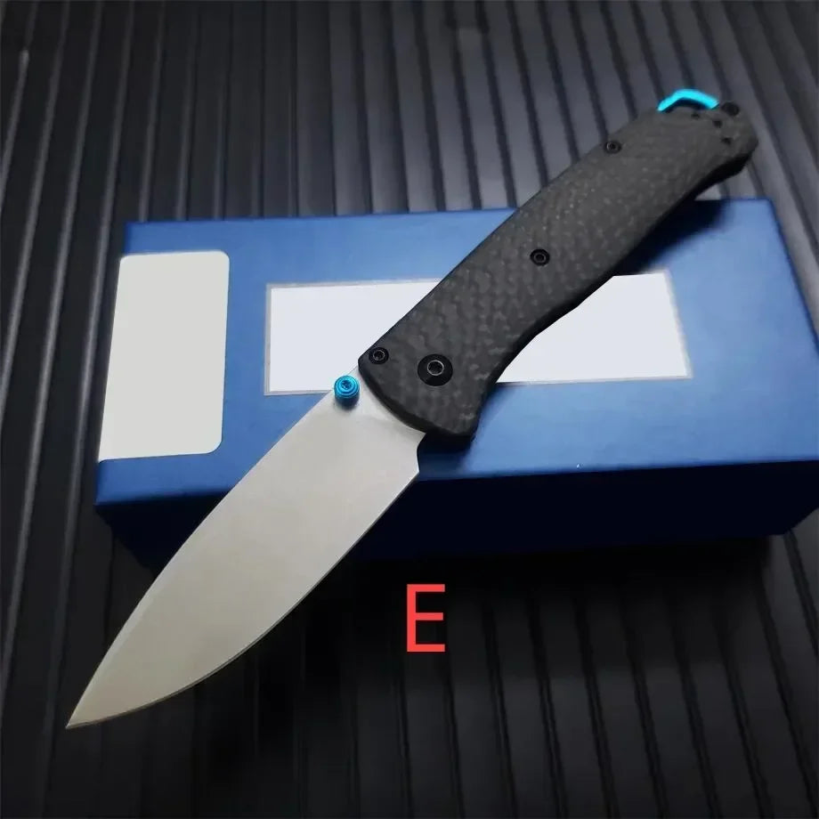 BM 535/533 Pocket Folding Knife S90V Blade Carbon Fiber/Titanium Alloy Handle Portable Outdoor Camping Hunting Cutting EDC Tools