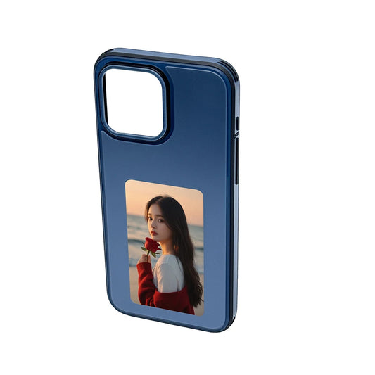 Customized  NFC Phone case Wholesale Phone case with Nfc Screen Shockproof Smart Nfc Color Eink Phone case for iphone 14 15 Pro