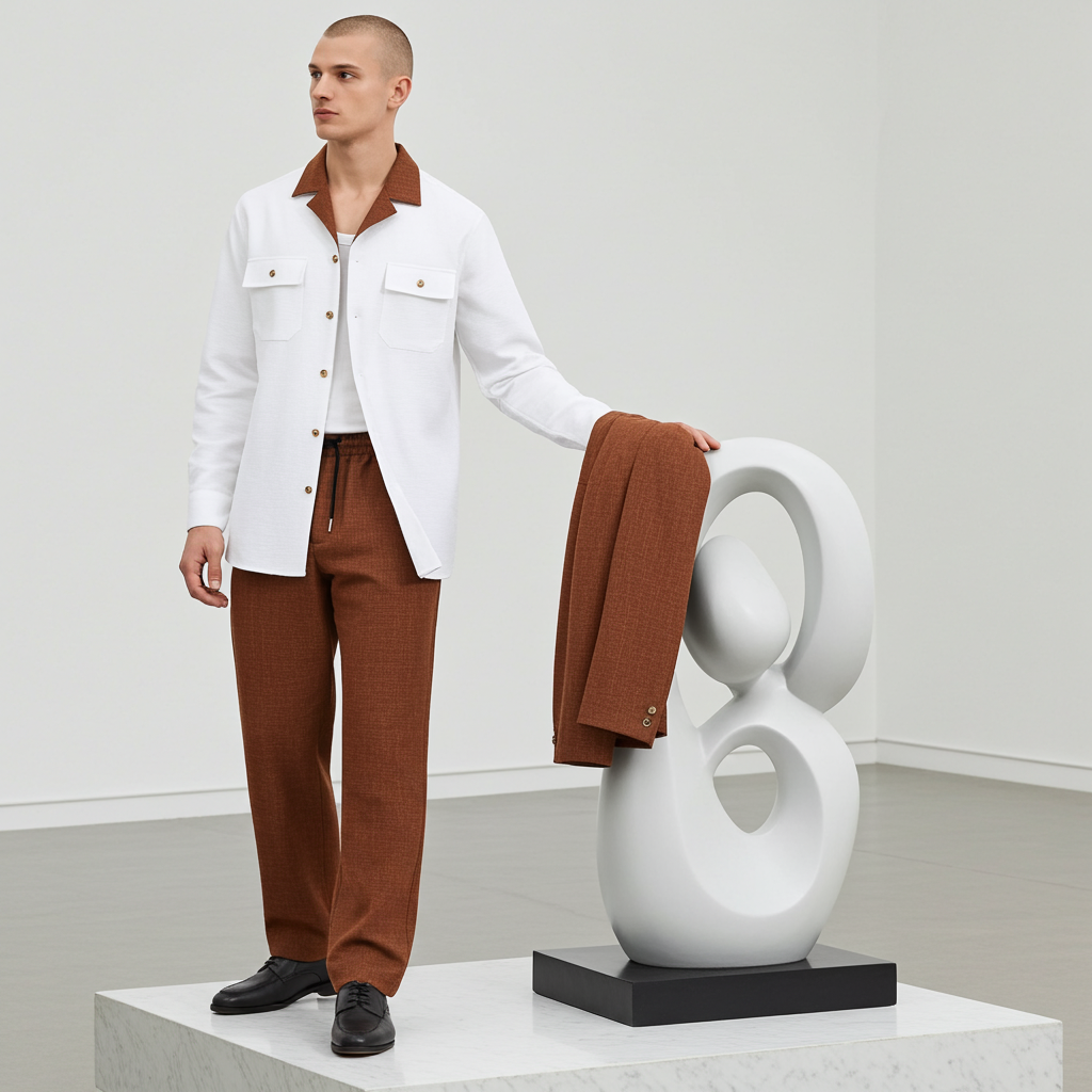 2025 Men's Korean Style Slim Wedding