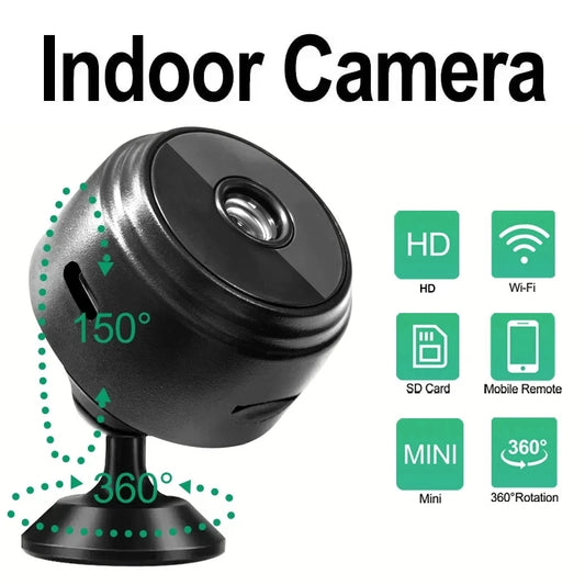 A9 Wifi Mini Camera 1080P Security MonitoringWireless Remote Night Vision Video SurveillanceSmart Home Mini DV Cam HD Camera