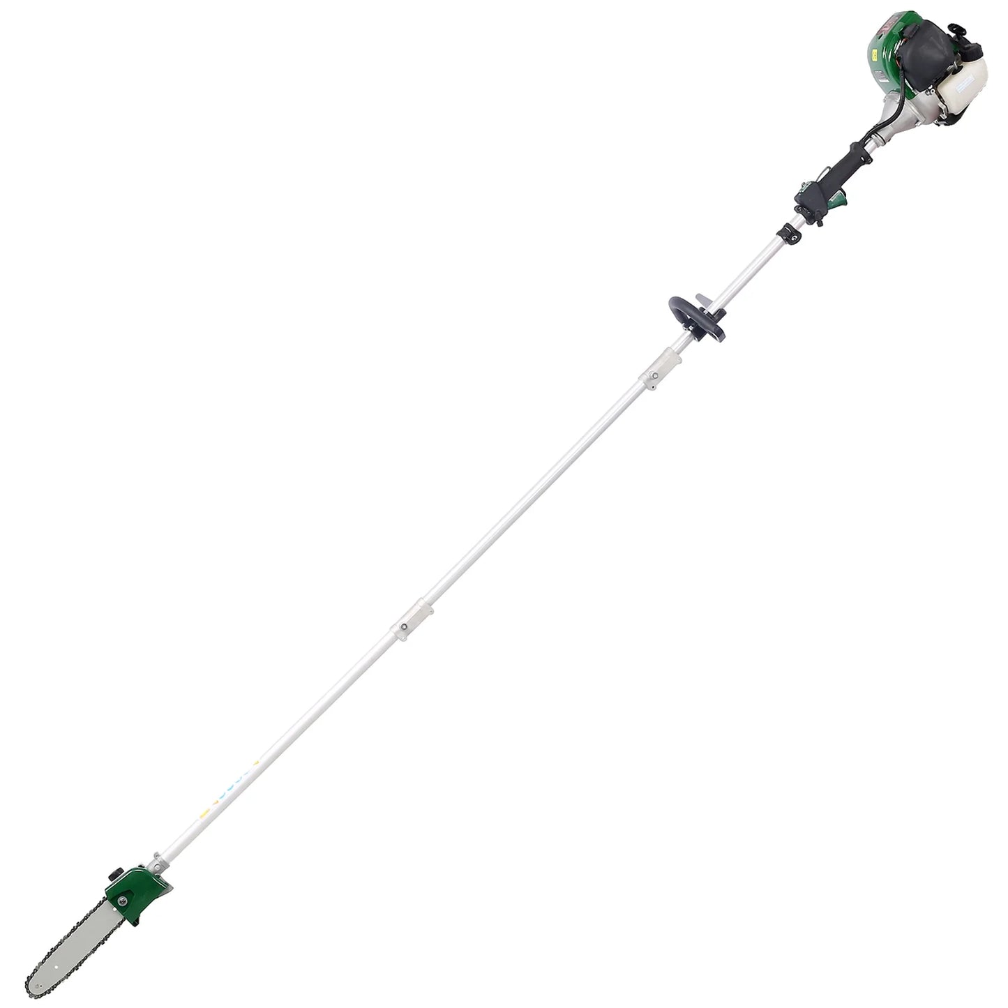 4 in 1 Multi-Functional Trimming Tool 31CC 4-Cycle Garden Tool System with Gas Pole Saw Hedge Trimmer Grass Trimmer Brush Cutter