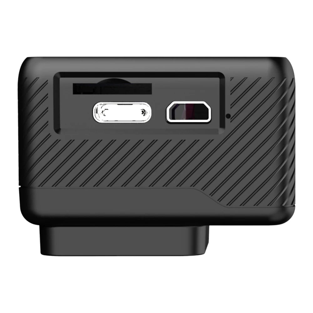 4K UHD Action Camera 1080P 30FPS 2.0 Inch IPS Screen Bicycle Video Recording Camera Anti-Shake Video Camera Dual Screen Display