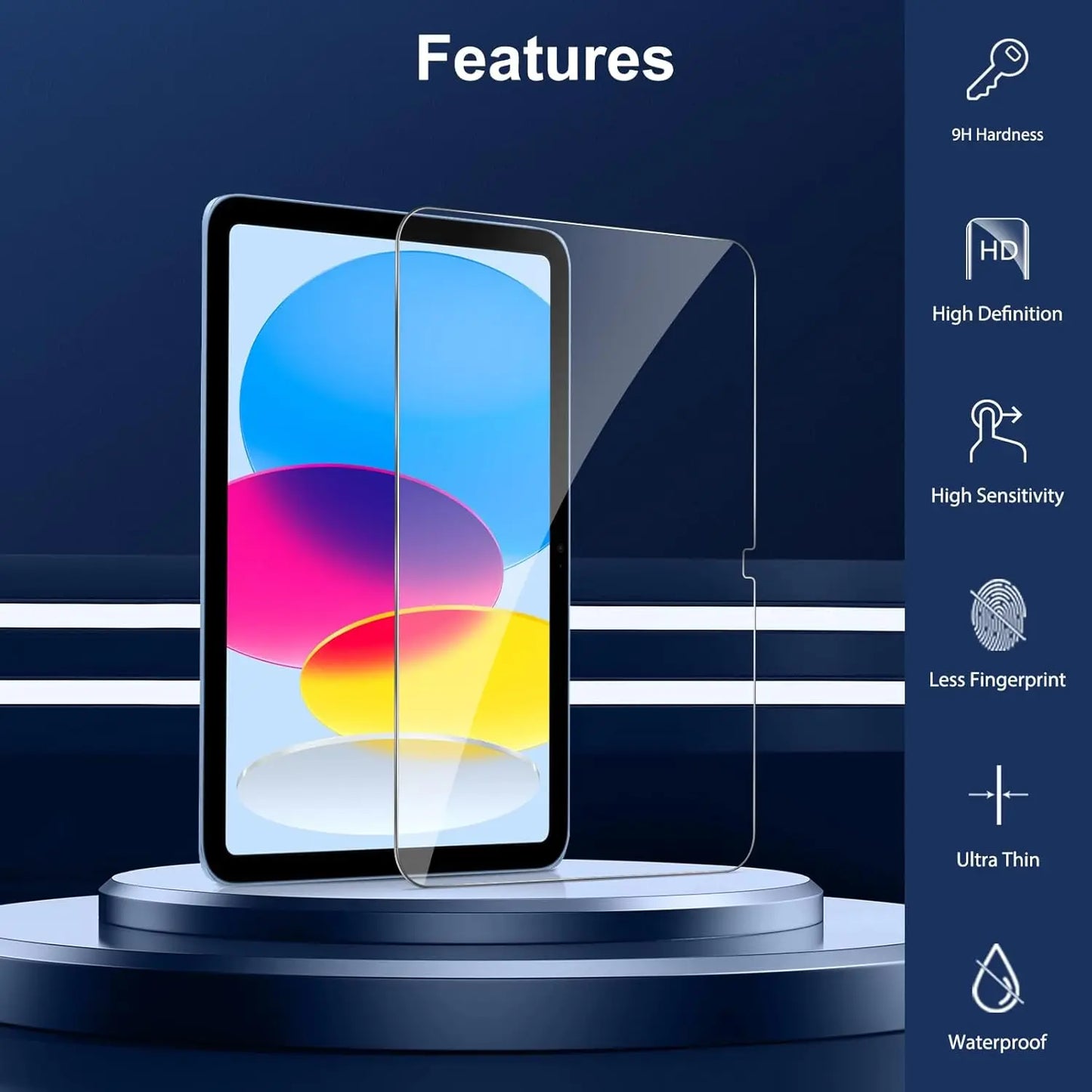 1/3PCS For Ipad 11th Generation Tempered Glass HD Screen Protector for ipad 11 Gen A16 2025 Air11/Air13 M3 9H Film Accessories