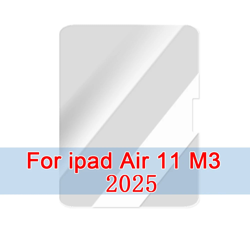 1/3PCS For Ipad 11th Generation Tempered Glass HD Screen Protector for ipad 11 Gen A16 2025 Air11/Air13 M3 9H Film Accessories