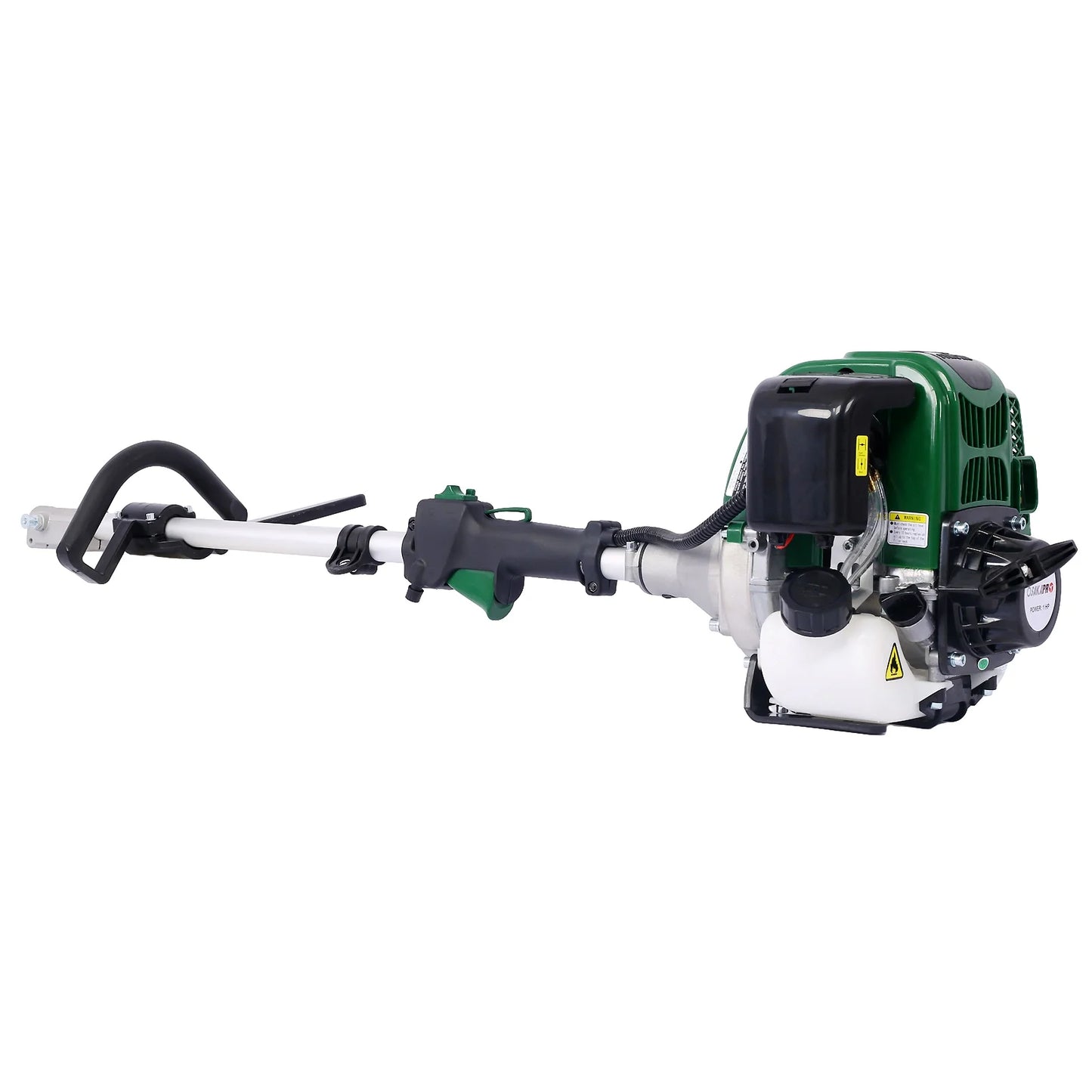 4 in 1 Multi-Functional Trimming Tool 31CC 4-Cycle Garden Tool System with Gas Pole Saw Hedge Trimmer Grass Trimmer Brush Cutter