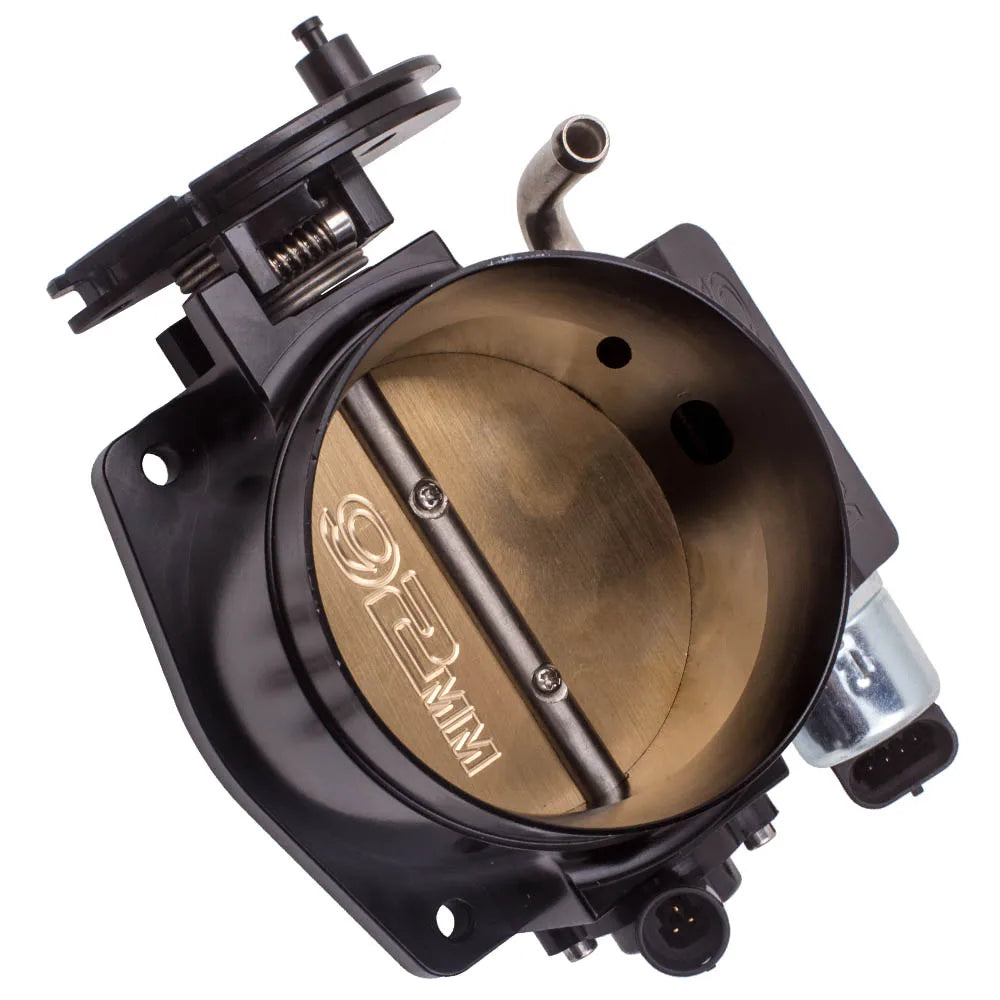 92mm Throttle Body + TPS IAC Throttle Position Sensor Idle Air Control for engine: LS Style 4 bolt intake manifold