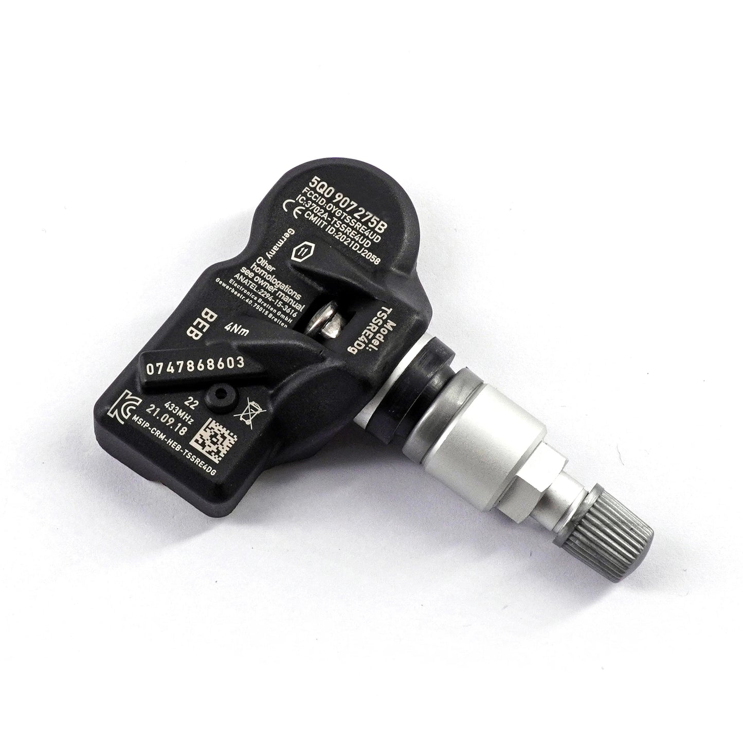 5Q0907275B TPMS Tire Pressure Sensor For VW Volkswagen Golf Passat T-Cross Polo Tiguan Touran Touareg Audi Q2 Q3 Q7 A4 A6 RS3