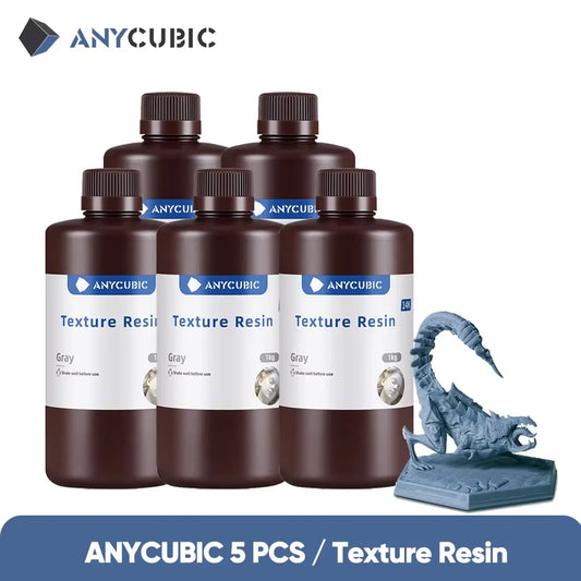 ANYCUBIC 405nm UV Resin Texture Resin 14K High-precision 3D Printer Matte Texture UV Photopolymer Resin For Photon Mono 5s Pro