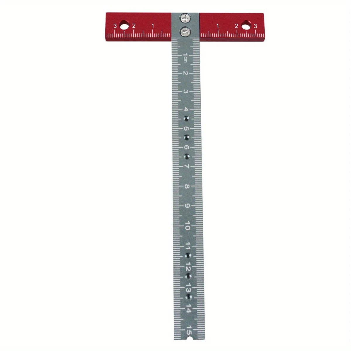 170mm Aluminum T-Ruler, Laser Printed, T Square Positioning Ruler, Drafting Architect Ruler, Set Square Companion Measuring Tool